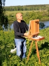 Tarusa plein air of Stanislav Voronov